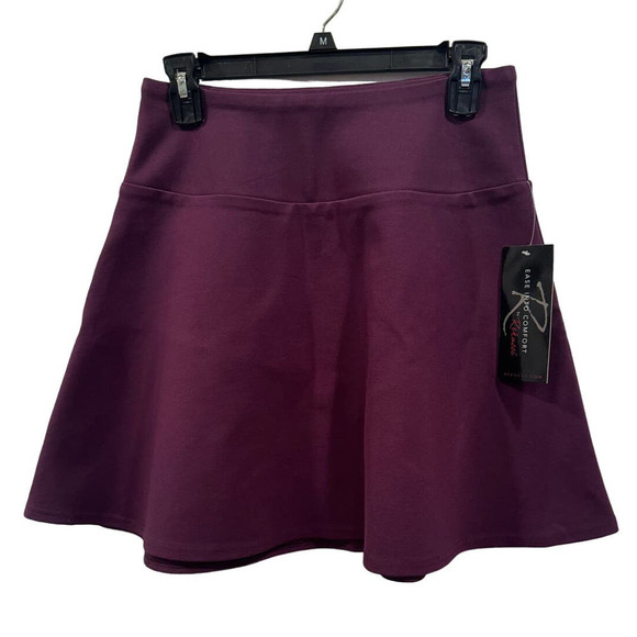 NWT Ease into Comfort by Rekucci Deep Plum Skirt - Size XS - Picture 1 of 6